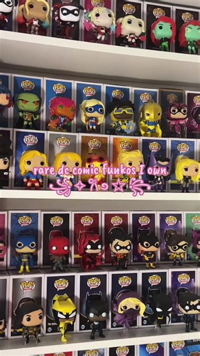 Rare DC Comics Funko Pops Collection