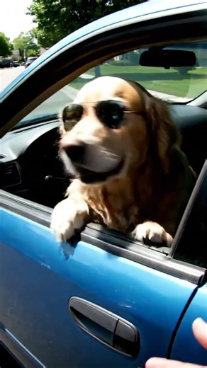 Dog Gets Pulled Over While Driving!