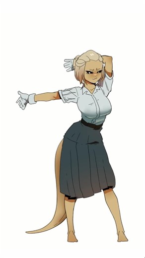 hbd to my beloved OC🌟 #oc #animation #oddloop #rezedance