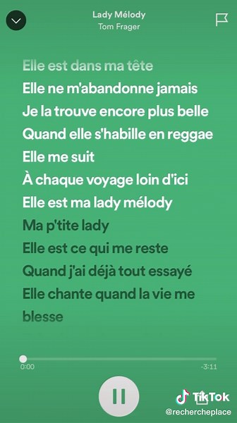 Lady Mélody - Tom Frager: Bad Mind Meryl Lyrics & Melodic Vibes
