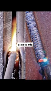 51K views · 578 reactions | Welder professional Stick rootpass vs Mig capping #stick #mig #welder #welding #tig #trick #method #viral #kob #gmaw | Isnin Arc Welding | Facebook