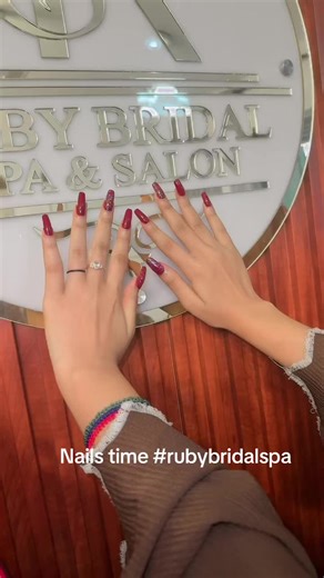 Stunning Wedding Nails at Ruby Bridal Spa