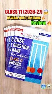 😱Oswaal Class 11 “Question Bank” 2026-27 Review🔥|| Best Question Bank For Class 11 2027