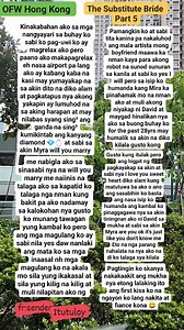 33K views · 559 reactions | OFW Story The Substitute Bride part 5 #fblifestyle #ofwhkfollowers #kunyangreels #ofwlifereels #nonfollowersviewerseveryone #ofwhongkongreels #fypviralシ #kunyanglifehk #OFWLifestory #ofwlife #OFW #OFWHONGKONG #OFWUSA #truelove #truestory #lovestory | Team CJ | Facebook