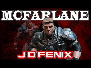 GEARS OF WAR 4 JD Fenix Figure Unboxing | Mcfarlane Toy Review