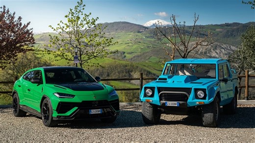 V12 beast on wheels: Driving the Lamborghini LM002 original SUV off-road