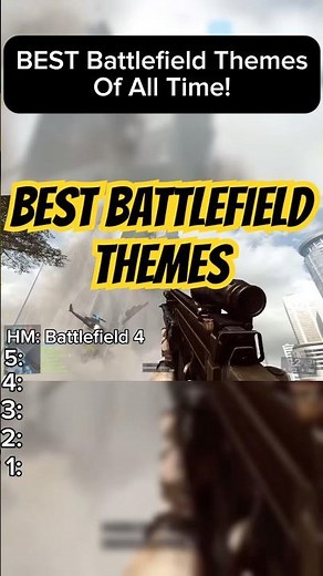 Ranking the BEST Battlefield Themes!