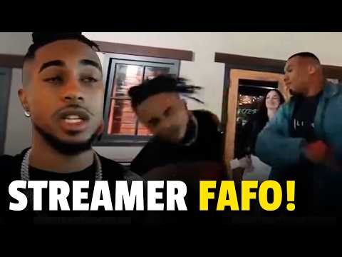 SMUG Streamer FAFO After DISRESPECTING Larry Wheels' Wife!