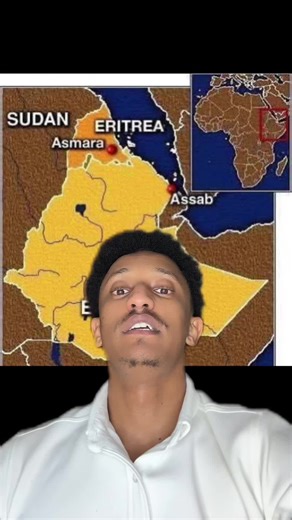 Assab included in Ethiopia on a new map