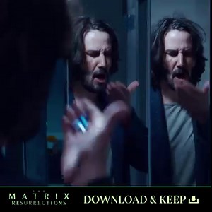 87K views · 342 reactions | Experience mind-bending action at home with Keanu Reeves in #TheMatrixResurrections. Download & Keep Now. | Matrix | Facebook