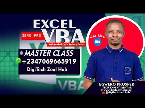 Excel VBA Master Class