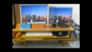 便利な多機能PCお立ち台作ったよ！