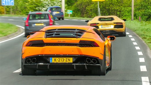 Supercars unleashed - GT3 RS, Aventador, and more go full throttle