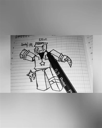 I draw Roblox characters (which is the most beautiful) #edit #funk #viral #anime #memes # #aura