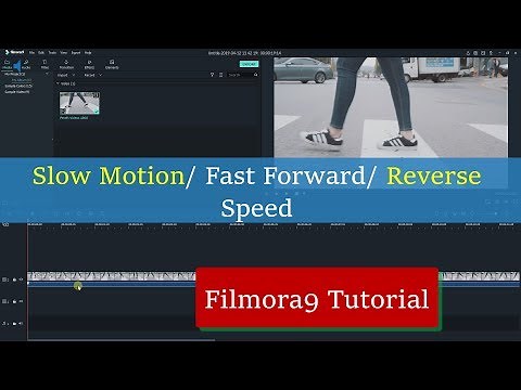 Filmora9 Tutorial Slow Motion, Fast Forward, Reverse Video