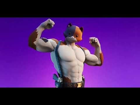1 hour long swole cat emote
