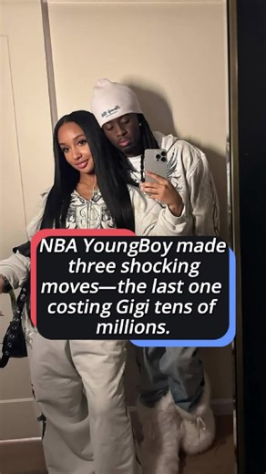 No one realized that less than 24 hours after Gigi smeared Kai Cenat, NBA YoungBoy made three shocking moves—the last one costing Gigi tens of millions.#foryou #celebrity #fyp #kaicenat #nbayoungboy