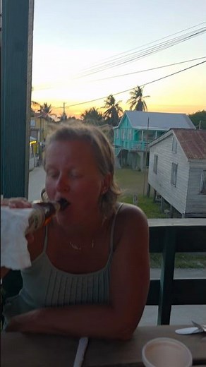 Hey! Melissa! Just wanted you to know we are drunk and outside in Caye Caulker, Belize!