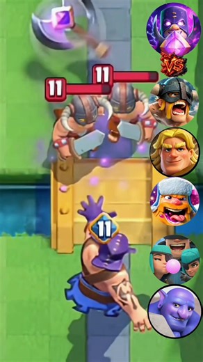 Clash Royale Executioner Evolve vs All Cards #clashroyale #supercell #gaming