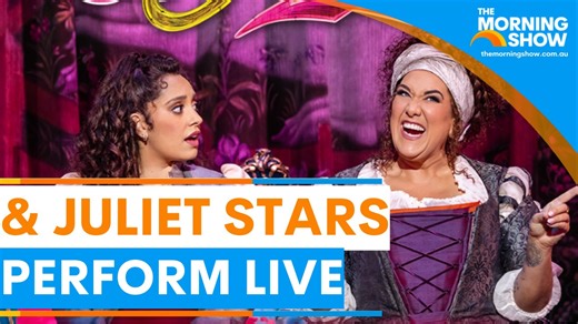 13K views · 106 reactions | '& Juliet The Musical' has had the country on their feet since opening night, performing all our favourite songs, with a twist. ⭐ Now, they join us LIVE in the studio for a stellar performance!  #TMS7 – Straight after Sunrise, weekdays on Channel 7 and 7plus | The Morning Show | Facebook