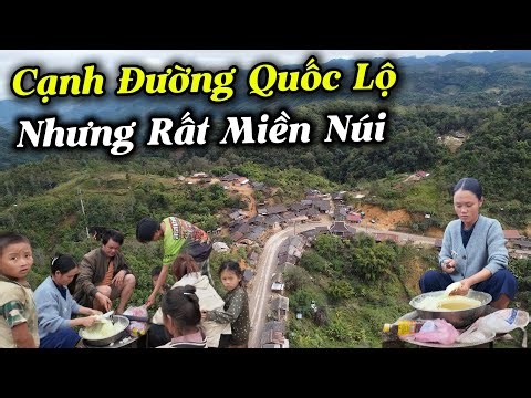 Discovering the Hmong Villages of Laos. Families are excitedly awaiting the Lunar New Year...!!