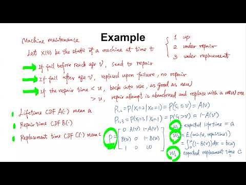 Lecture - Semi-Markov Processes - Generalized Markov Models