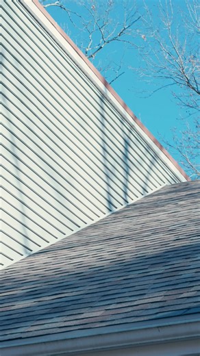 The difference is in the details. This close-up before-and-after video highlights the craftsmanship behind a roof replacement in Paramus, NJ — where proper installation, clean edges, and tight sealing make all the difference long term. Up close, homeowners should look for: Even shingle alignment with no lifting or gaps Secure flashing at edges and transitions Clean finish lines that help prevent wind-driven rain Materials installed to handle Northeast New Jersey’s seasonal weather A roof can loo