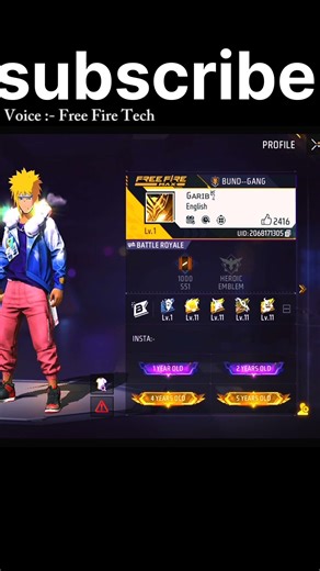 Garib ID But 5 Years Old 😱 Rare Free Fire Account 💎
