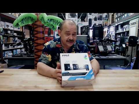 Review and Un-Boxing PYLE PLCD43BTM and PLCD43MRB Bluetooth Marine Stereo CD Player,