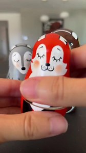 Handmade Woodland Animals Nesting Dolls: Montessori Wooden Toy - Etsy