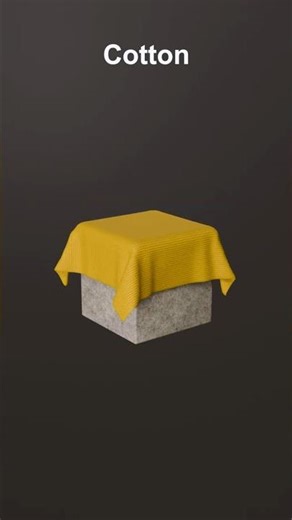 Different Fabrics Drop Test in 3D | Cloth Simulation