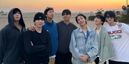 BTS delights fans with pics of group hangout at the beach