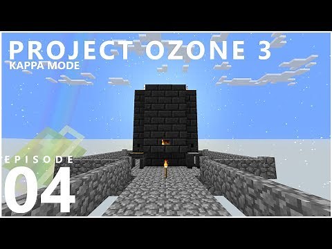 Project Ozone 3 Kappa Mode - ORE DOUBLING [E04] (Modded Minecraft Sky Block)