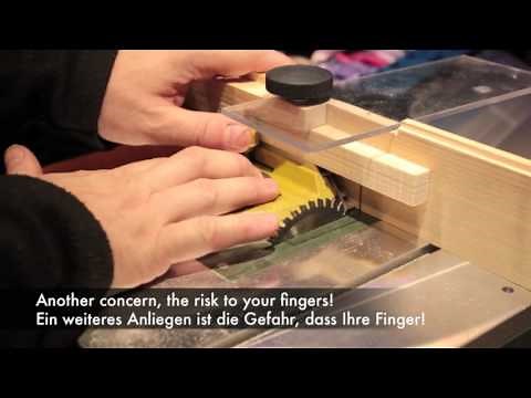 video 291 - Fet Proxxon - Table Saw - Special Option