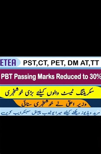 ETEA passing Marks updates #etea2025 #passingmarks