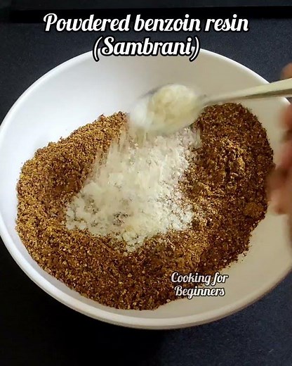 Homemade Sambrani in Tamil | How to make Sambrani at home #cookingforbeginners