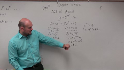Learn how to write the linear factorization and zeros of a polynomial to the fourth power