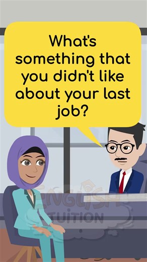 How to answer most difficult job interview question: What is something that you did not like about your last job? - Why did you left your last job? #job #jobinterview #interviewtips #interview #interviewskills | English Tuition