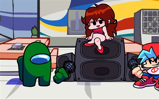 FNF超优质模组 VS.imposter Week2 全流程！（绿内鬼）