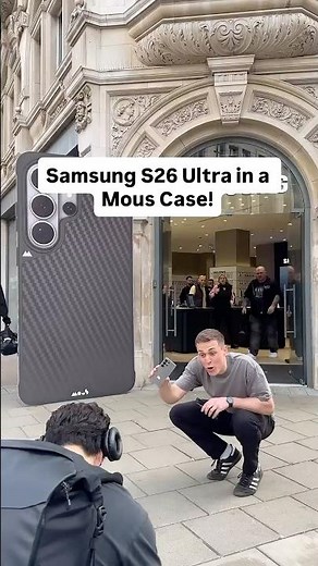 Samsung S26 Ultra in a Mous case! #samsungs26ultra #mous #mouscase