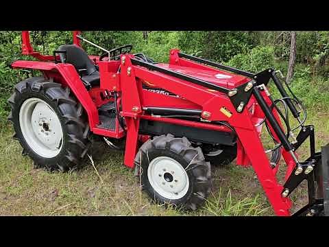 Yanmar FX235D used compact tractor for sale by toughtractors.com