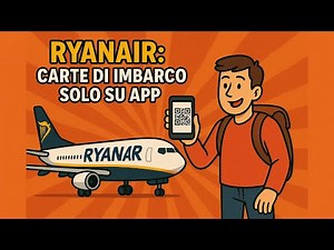 Ryanair: carte di imbarco solo su App