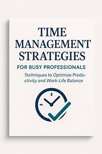 Time Management Ebook for Busy Professionals – Productivity Planner, Daily Routine Guide, Instant Download - Etsy