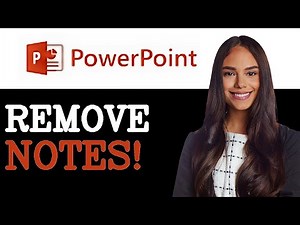 How To Remove Notes From PowerPoint (2025)