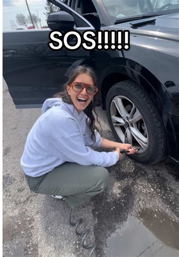 Filling Air in Tires: A Girl's First Experience