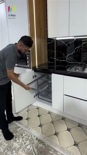 Maximize Kitchen Storage for Fruits and Vegetables | Kitchen Organization #storagebasket