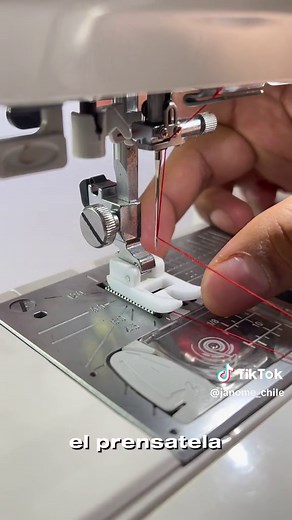Prueba de la Máquina de Coser Janome DC 6 100