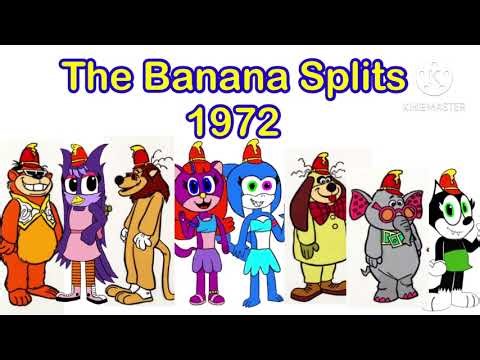 The Banana Splits Evolution To 1968-2026 For @bugmaster0611