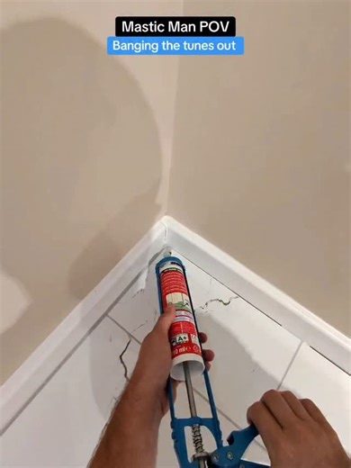@mr_mastic_ on Instagram: "Sealing a floor to some bangers #caulkinglikeapro #sealantapplication #masticman #windows #kitchens#plumbers #cambridge #sealantapplication #sealants #tilers #carpenters #bricklayers #satisfying #siliconesealant #caulking #caulk #pov #caulkingprofessionals"