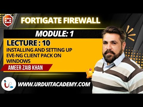 🖥️ Module 1 | NSE Lecture 10: Installing & Setting Up EVE-NG Client Pack on Windows ⚙️